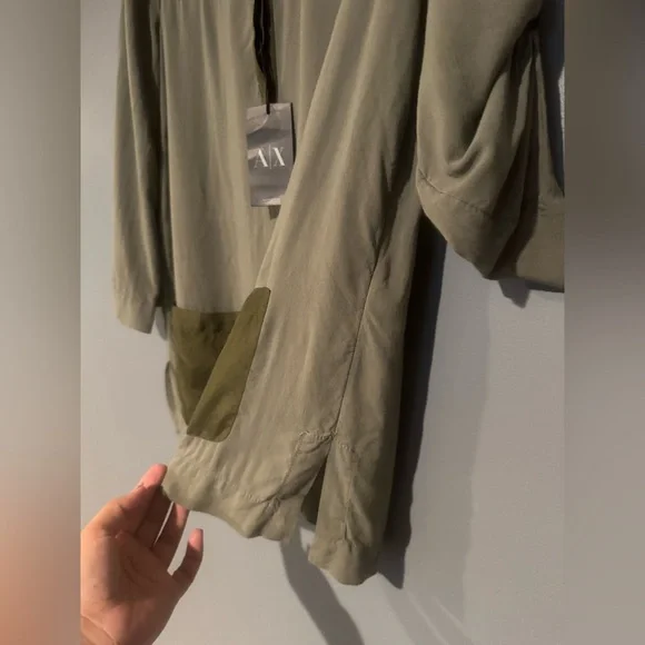 Armani Exchange Olive Green Tunic - Picture 8 of 8